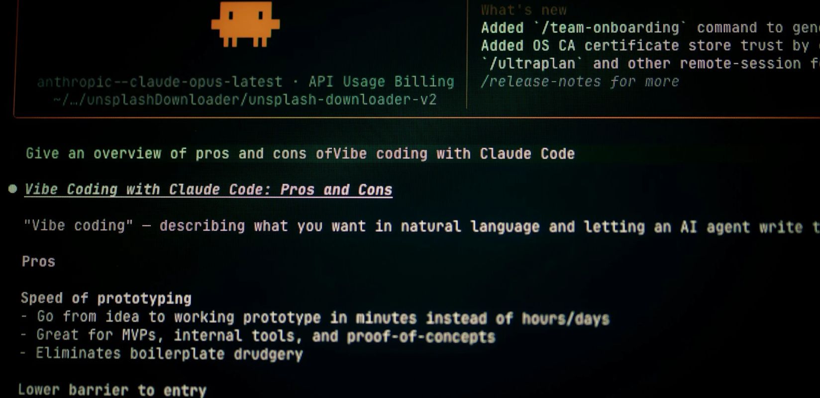 An abstract look at AI web design and technology
